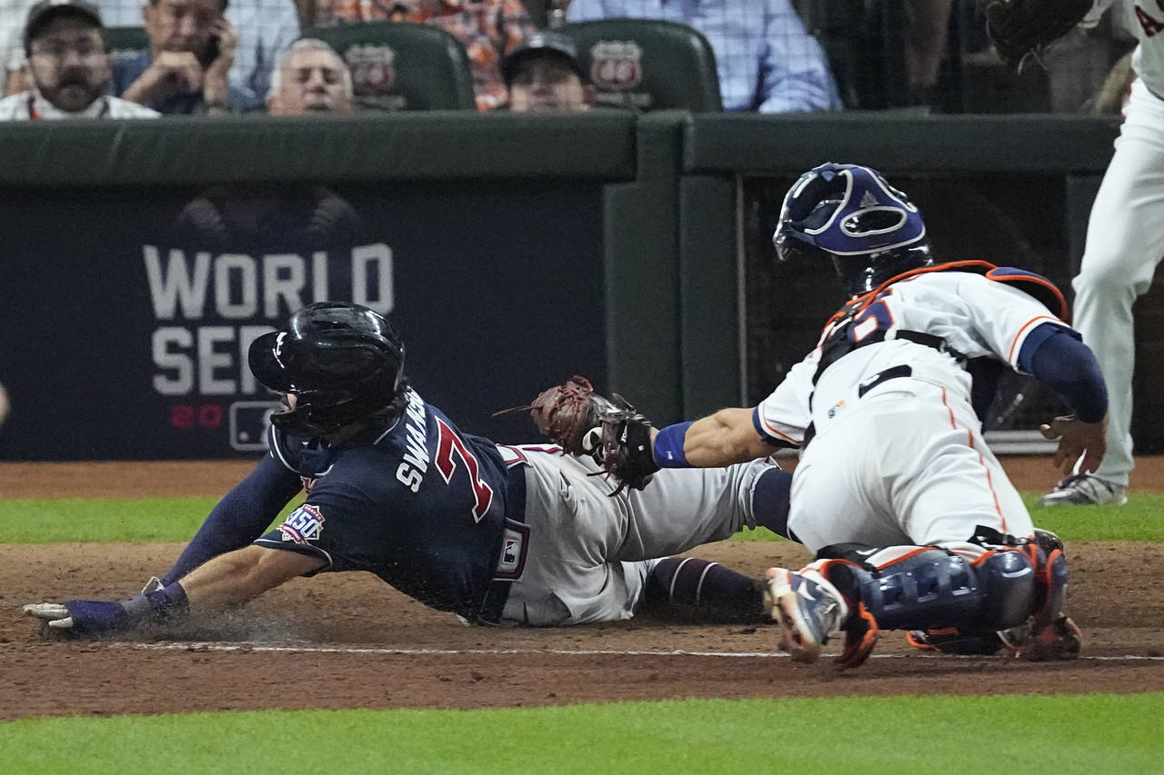 Jake Meyers' sacrifice fly, 06/30/2023