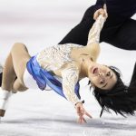 
              China's Sui Wenjing and Han Cong perform their pairs free program during the Skate Canada figure skating event Saturday, Oct. 30, 2021, in Vancouver, British Columbia. (Darryl Dyck/The Canadian Press via AP)
            