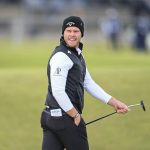 
              England's Danny Willett on day four of the Alfred Dunhill Links Championship at St Andrews, Scotland, Sunday Oct. 3, 2021. (Malcolm Mackenzie/PA via AP)
            