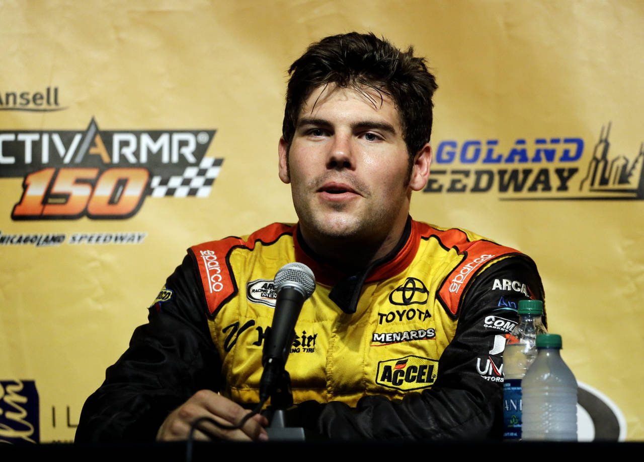 FILE - In this July 19, 2014, file photo, John Wes Townley speaks at a news conference after qualif...