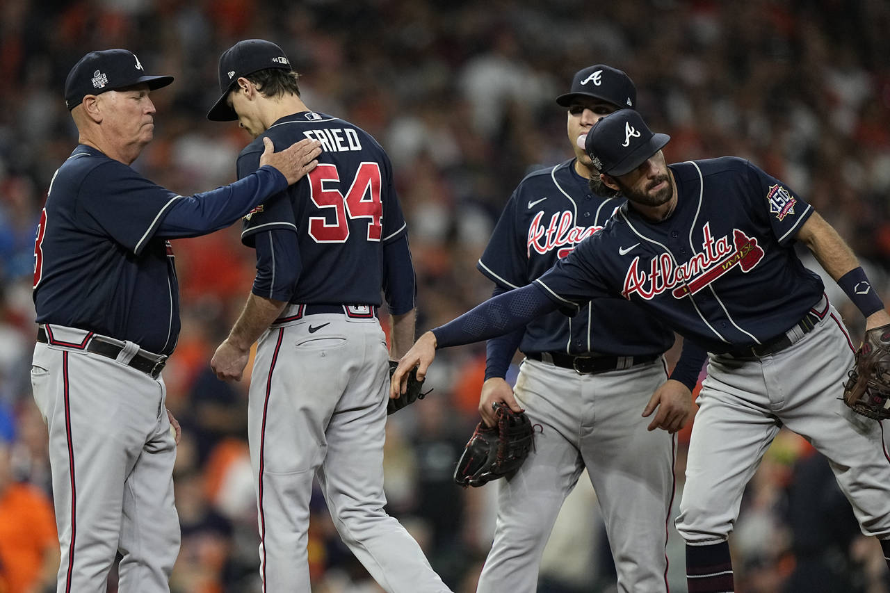 MLB on X: Max Fried brought the heat tonight. 🔥   / X