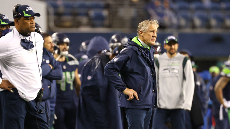 Seahawks Ken Norton Jr. Pete Carroll...