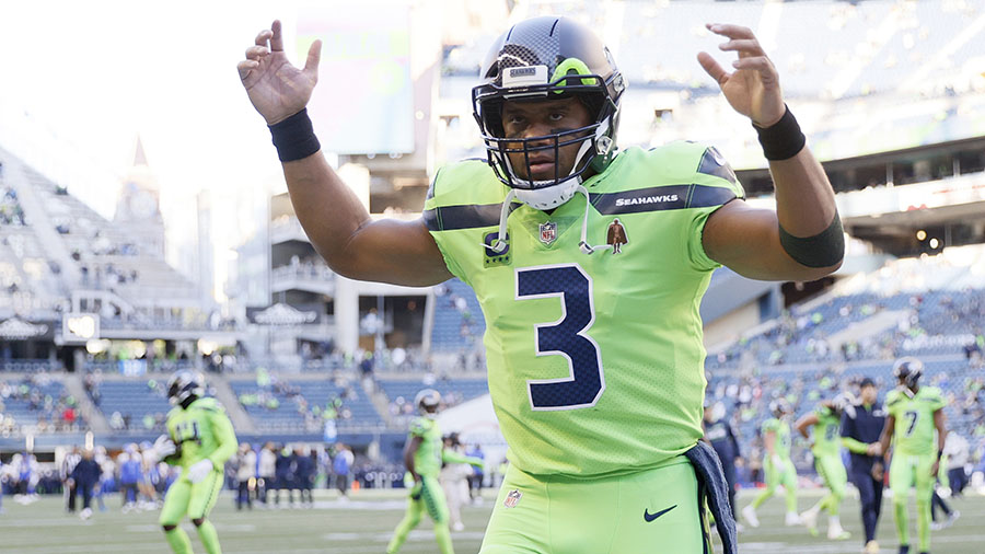 Seahawks QB Russell Wilson...