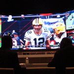 
              This Sept. 5, 2019, photo shows customers watching a football game at Bally's casino in Atlantic City, N.J. On Nov. 17, 2021, New Jersey regulators released figures showing that the state's casinos and racetracks took in $1.3 billion worth of sports bets in October, smashing the state's own national record set a month earlier. (AP Photo/Wayne Parry)
            