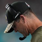 
              Baltimore Ravens head coach John Harbaugh directs from the sidelines during the second half of an NFL football game against the Miami Dolphins, Thursday, Nov. 11, 2021, in Miami Gardens, Fla. (AP Photo/Lynne Sladky)
            