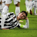 
              Juventus'  Paulo Dybala celebrates after scoring a goal, during the Champions League, group H soccer match between Juventus and Zenit St. Petersburg, at the Allianz stadium in Turin, Italy, Tuesday, Nov. 2, 2021. (Marco Alpozzi/LaPresse via AP)
            