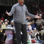 
              Philadelphia 76ers head coach Doc Rivers reacts during the first half of an NBA basketball game against the Atlanta Hawks, Friday, Dec. 3, 2021, in Atlanta. (AP Photo/John Bazemore)
            