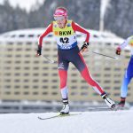
              FILE - Teresa Stadlober, right, of Austria competes during the women's 10 km free style race at the Davos Nordic FIS Cross Country World Cup in Davos, Switzerland, on Dec. 16, 2018. The 2022 Olympics is just weeks away with China a more problematic host than expected for a Winter Games that had once seemed destined for Europe. The past weekend of World Cup ski events in two upscale Swiss towns that wanted to stage these Olympics showed what might have been. Games in snow-covered resorts with decades of winter sports tradition and without diplomatic boycotts or talk of human rights records. (Juergen Staiger/Keystone via AP, file)
            