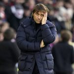 
              Tottenham Hotspur manager Antonio Conte reacts during the English Premier League soccer match between Southampton and Tottenham Hotspur, at St. Mary's Stadium, Southampton, England, Tuesday, Dec. 28, 2021. (Andrew Matthews/PA via AP)
            