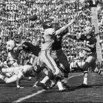 
              FILE - Green Bay Packers quarterback Bart Starr throws a pass during first quarter action in Super Bowl I against the Kansas City Chiefs at the Los Angeles Coliseum on Jan. 15, 1967. The Packers beat the Chiefs 35-10. (Los Angeles Times via AP, File)
            