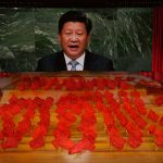 
              FILE - Chinese President Xi Jinping is displayed on a screen as performers dance at a gala show ahead of the 100th anniversary of the founding of the Chinese Communist Party in Beijing on Monday, June 28, 2021. Richer, more heavily armed and openly confrontational, China has undergone history-making change since the last time it was an Olympic host in 2008. (AP Photo/Ng Han Guan, File)
            