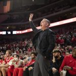 
              Ohio State head coach Chris Holtmann yells to his players as they take on Nebraska during the second half of an NCAA college basketball game Sunday, Jan. 2, 2022, in Lincoln, Neb. Ohio State defeated Nebraska 87-79 in overtime. (AP Photo/Rebecca S. Gratz)
            