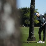 
              Lexi Thompson of the U.S. hits on the first green fairway, during the final round of the Gainbridge LPGA golf tournament, Sunday, Jan. 30, 2022, in Boca Raton, Fla. (AP Photo/Rebecca Blackwell)
            