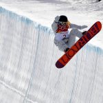 
              FILE - Kelly Clark competes in the women's halfpipe qualifying at Phoenix Snow Park during the Winter Olympics in Pyeongchang, South Korea, Feb. 12, 2018. Clark, a three-time Olympic medalist and one of the icons of the sport, said she recently spoke to a panel of Alpine experts in her role on the U.S. Ski and Snowboard Association's fundraising arm. Part of her presentation was about the specifics needed to build a good halfpipe, the likes of which haven't been in play for at least half of the six Olympics at which snowboarding has been featured. (AP Photo/Gregory Bull, File)
            