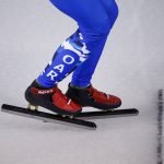 
              FILE - A Russian short track speed skater Pavel Sitnikova wears an Olympic uniform with the logo OAR - Olympic Athlete from Russia, during a training session prior to the 2018 Winter Olympics in Gangneung, South Korea on Feb. 3, 2018. Doping and other controversies involving Russian athletes have played a significant role at the Games for over a decade. (AP Photo/Jae C. Hong, File)
            