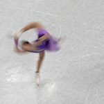 
              Kamila Valieva, of the Russian Olympic Committee, competes in the women's short program team figure skating competition at the 2022 Winter Olympics, Sunday, Feb. 6, 2022, in Beijing. (AP Photo/Jeff Roberson)
            