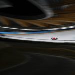 
              Natalie Maag, of Switzerland, slides during the luge women's singles run 1 at the 2022 Winter Olympics, Monday, Feb. 7, 2022, in the Yanqing district of Beijing. (AP Photo/Pavel Golovkin)
            