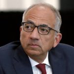 
              FILE - U.S. Soccer President Carlos Cordeiro presides over a meeting of the U.S. Soccer Board of Directors in Chicago, Dec. 6, 2019. Cindy Parlow Cone was re-elected on Saturday March 5, 2022, to a four-year team as U.S. Soccer Federation president, beating predecessor Carlos Cordeiro. (AP Photo/Charles Rex Arbogast, File)
            