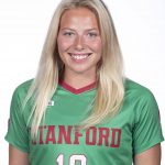 
              In a photo provided by Stanford Athletics, Stanford goalkeeper Katie Meyer poses for a photo in Stanford, Calif. Meyer, who memorably led the Cardinal to victory in the 2019 NCAA College Cup championship game, had died. She was 22. The cause of death was not released. Stanford first announced the death of a student at one of its residence halls on Monday, Feb. 28, 2022. On Tuesday, the university confirmed it was Meyer, a senior international relations major. (Stanford Athletics via AP)
            
