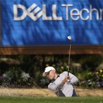 
              Jordan Spieth hits from a bunker during practice for the Dell Technologies Match Play Championship golf tournament, Tuesday, March 22, 2022, in Austin, Texas. (AP Photo/Eric Gay)
            