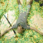 
              Baylor forward Jeremy Sochan celebrates a win after an NCAA college basketball game against Iowa State, Saturday, March 5, 2022, in Waco, Texas. (Chris Jones/Waco Tribune-Herald via AP)
            