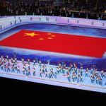 
              Team China make their entrance during the opening ceremony at the 2022 Winter Paralympics, Friday, March 4, 2022, in Beijing. (AP Photo/Dita Alangkara)
            
