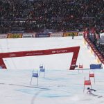 
              France's Tessa Worley speeds down the course on her way to win an alpine ski, women's World Cup giant slalom, in Lenzerheide, Switzerland, Sunday, March 6, 2022. (AP Photo/Alessandro Trovati)
            
