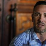 
              Green Bay Packers head coach Matt LaFleur speaks to reporters during a coaches press availability at the NFL owner's meeting, Tuesday, March 29, 2022, at The Breakers resort in Palm Beach, Fla. (AP Photo/Rebecca Blackwell)
            