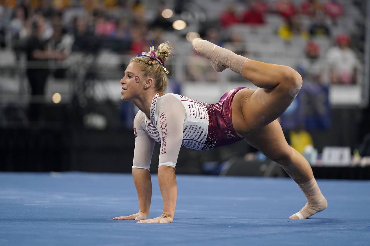 In NCAA women's gymnastics, a Texassized hole Seattle Sports