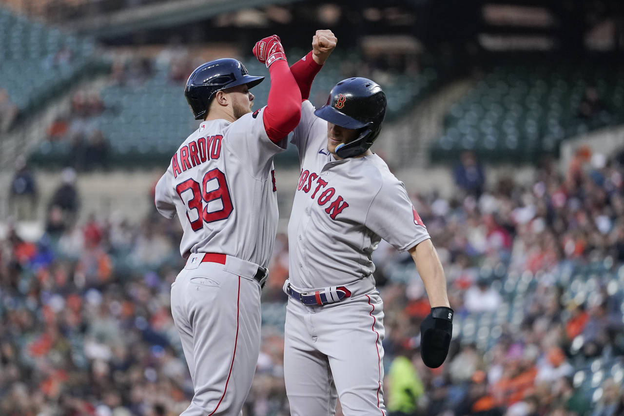 Arroyo HR, solid pitching carry Red Sox past Orioles 3-1