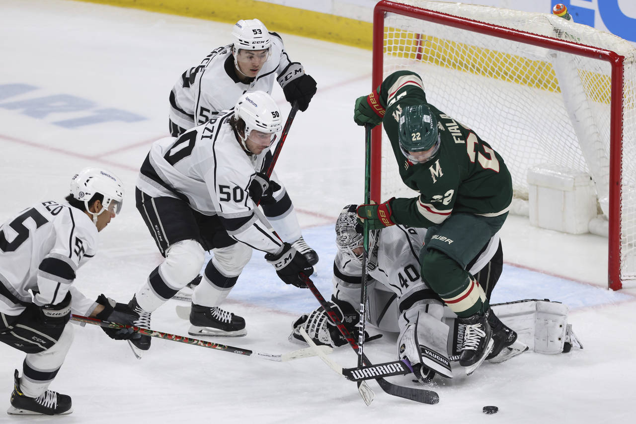 Full recap: Kaprizov equals team record as Wild rally with 6 straight goals  vs. Kings