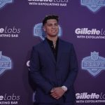 
              Mississippi quarterback Matt Corral poses on the red carpet before the first round of the NFL football draft Thursday, April 28, 2022, in Las Vegas. (AP Photo/Jae C. Hong )
            