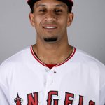 
              FILE - This is a 2019 photo of Keynan Middleton of the Los Angeles Angels. A 6-year-old boy suffered a fractured skull and brain damage when he was accidentally hit by a baseball thrown by Middleton, who was warming up before a game at the team's home stadium in 2019, according to a lawsuit announced Thursday, April 7, 2022, that blames the injury on the team’s negligence. Middleton warm up and prepare for the scheduled game by throwing at a high velocity outside of the bullpen and in an area where an errant throw could strike a spectator such as Plaintiff,” the lawsuit said. Middleton, who is not a target of this lawsuit, left the Angels as a free agent after the 2020 season. (AP Photo/Chris Carlson, File)
            