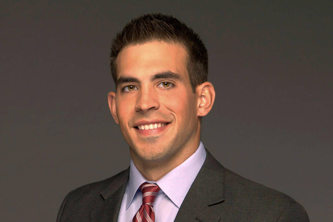 This undated photo provided by Fox Sports shows Joe Davis. On Friday, April 8, 2022, Davis was name...