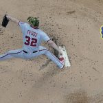 
              Washington Nationals starting pitcher Erick Fedde throws during the first inning of a baseball game against the Milwaukee Brewers Friday, May 20, 2022, in Milwaukee. (AP Photo/Morry Gash)
            