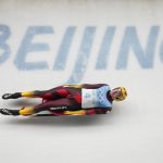 
              FILE - Johannes Ludwig, of Germany, competes during the luge men's single final run at the 2022 Winter Olympics, on Feb. 6, 2022, in the Yanqing district of Beijing.  Ludwig announced his retirement Monday, May 16, 2022, on social media. (AP Photo/Dmitri Lovetsky, File)
            