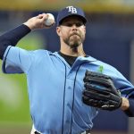 
              Tampa Bay Rays starting pitcher Corey Kluber delivers to the Detroit Tigers during the first inning of a baseball game Monday, May 16, 2022, in St. Petersburg, Fla. (AP Photo/Chris O'Meara)
            