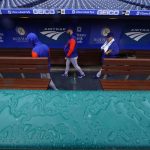 
              New York Mets members walk through the dugout as a storm postpones a baseball game between the Philadelphia Phillies and the New York Mets, Saturday, May 7, 2022, in Philadelphia. (AP Photo/Matt Slocum)
            