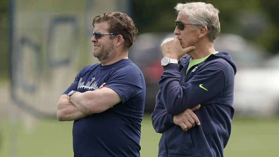 Seattle Seahawks John Schneider Pete Carroll...