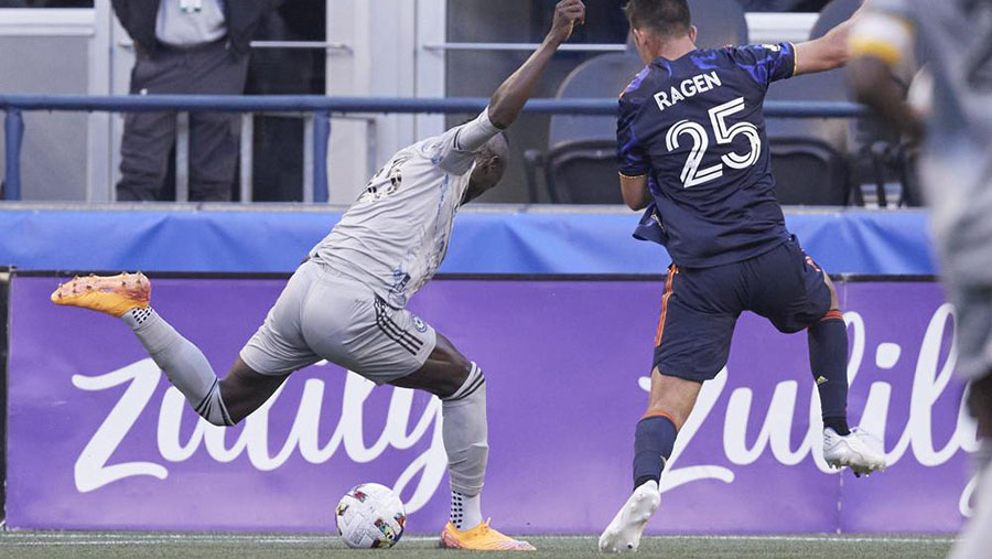 Toye scores twice to lead Montreal past Seattle Sounders 2-1