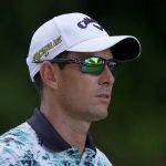 
              Dylan Frittelli, of South Africa, walks off the 17th tee during the first round of the John Deere Classic golf tournament, Thursday, June 30, 2022, at TPC Deere Run in Silvis, Ill. (AP Photo/Charlie Neibergall)
            