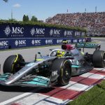 
              Mercedes driver Lewis Hamilton competes at the Canadian Grand Prix auto race in Montreal, Sunday, June 19, 2022. (Ryan Remiorz/The Canadian Press via AP)
            
