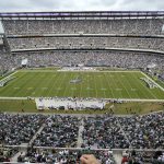 
              FILE - Lincoln Financial Field is shown during the first half of an NFL football game between the Philadelphia Eagles and the New York Giants, Sunday, Sept. 25, 2011, in Philadelphia. There are 23 venues bidding to host soccer matches at the 2026 World Cup in the United States, Mexico and Canada. (AP Photo/Michael Perez, File)
            