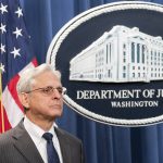 
              Attorney General Merrick Garland attends a news conference, Monday, June 13, 2022, at the Department of Justice in Washington. (AP Photo/Jacquelyn Martin)
            