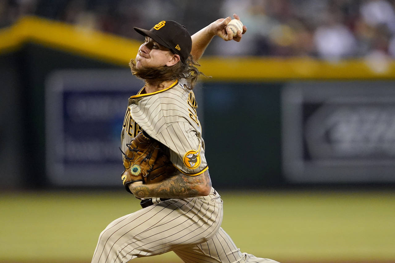 Madison Bumgarner left shoulder inflammation