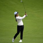 
              Sei Young Kim, of South Korea, hits on the 17th fairway during the third round in the Women's PGA Championship golf tournament at Congressional Country Club, Saturday, June 25, 2022, in Bethesda, Md. (AP Photo/Terrance Williams)
            