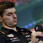 
              Red Bull driver Max Verstappen of the Netherlands attends a news conference at the Hungaroring racetrack in Mogyorod, near Budapest, Hungary, Thursday, July 28, 2022. The Hungarian Formula One Grand Prix will be held on Sunday. (AP Photo/Anna Szilagyi)
            