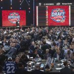 
              Hockey team participate during the second day of the 2022 NHL Draft on Friday, July 8, 2022 in Montreal. (Ryan Remiorz/The Canadian Press via AP)
            