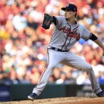 
              Atlanta Braves' Max Fried throws during the first inning a baseball game against the Cincinnati Reds in Cincinnati, Friday, July 1, 2022. (AP Photo/Aaron Doster)
            