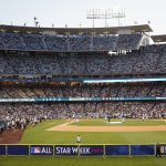 
              General view of Dodger Stadium during the MLB All Star Celebrity Softball game, Saturday, July 16, 2022, in Los Angeles. (AP Photo/Jae C. Hong)
            